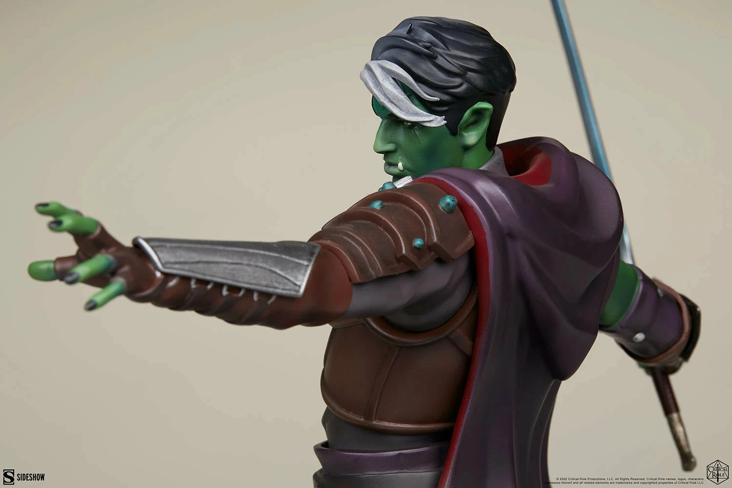 Official Sideshow Collectibles Critical Role Fjord Mighty Nein Statue - Image 12