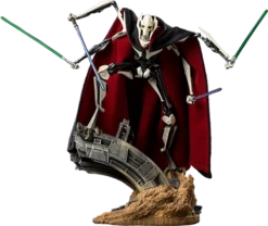 Iron Studios Star Wars Battle Diorama Series General Grievous 1/10 Deluxe Art Scale Statue