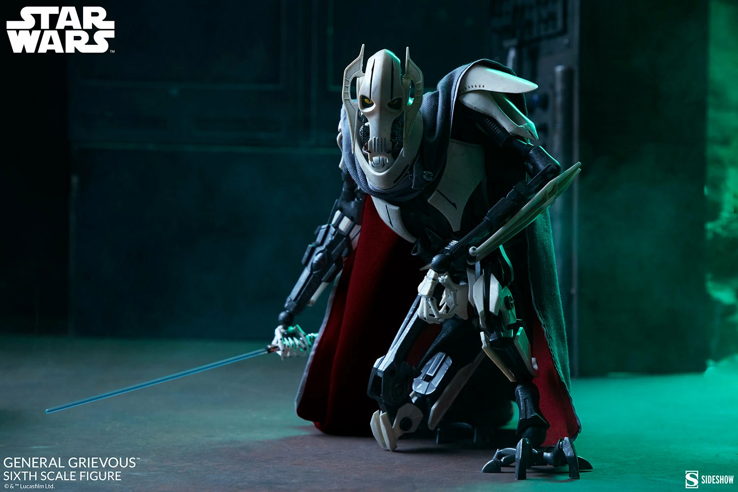 Sideshow Star Wars Action Figure 1/6 Scale General Grievous - Image 3
