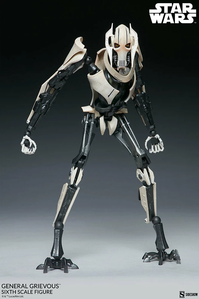 Sideshow Star Wars Action Figure 1/6 Scale General Grievous - Image 18