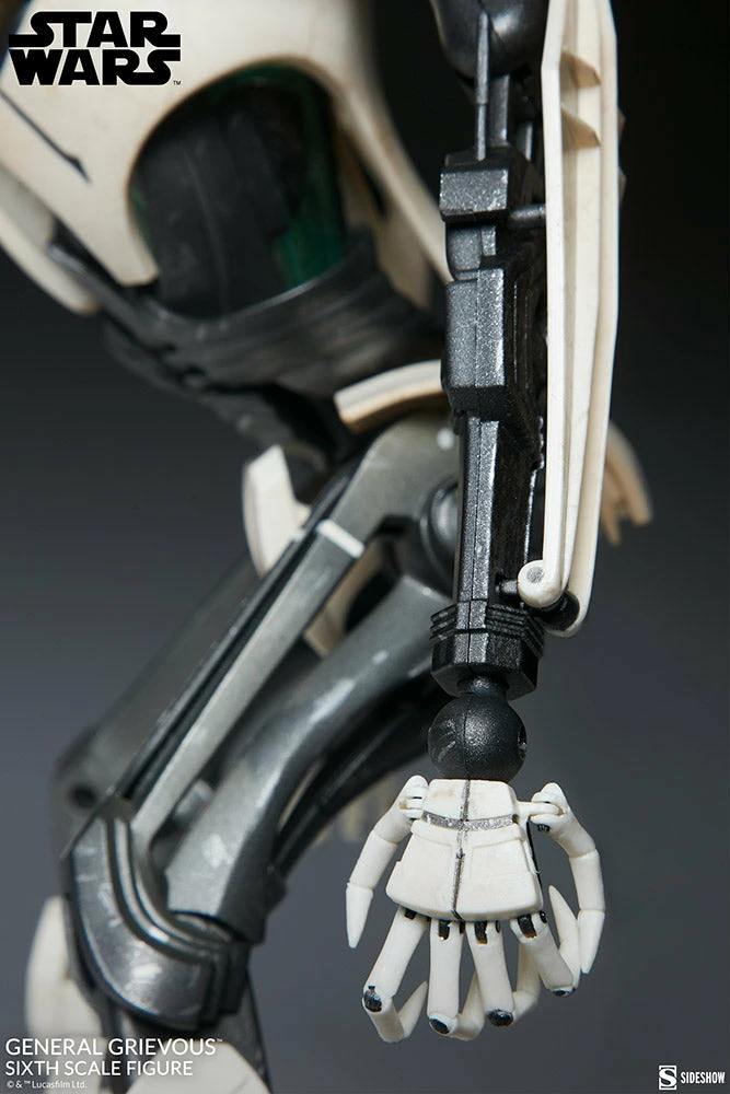 Sideshow Star Wars Action Figure 1/6 Scale General Grievous - Image 12