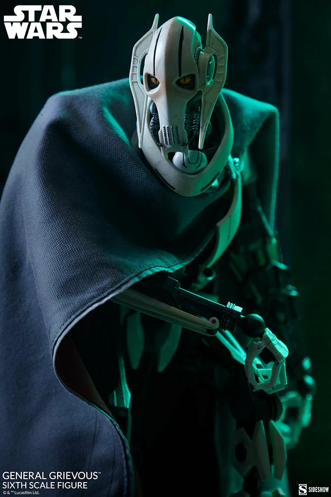 Sideshow Star Wars Action Figure 1/6 Scale General Grievous - Image 5
