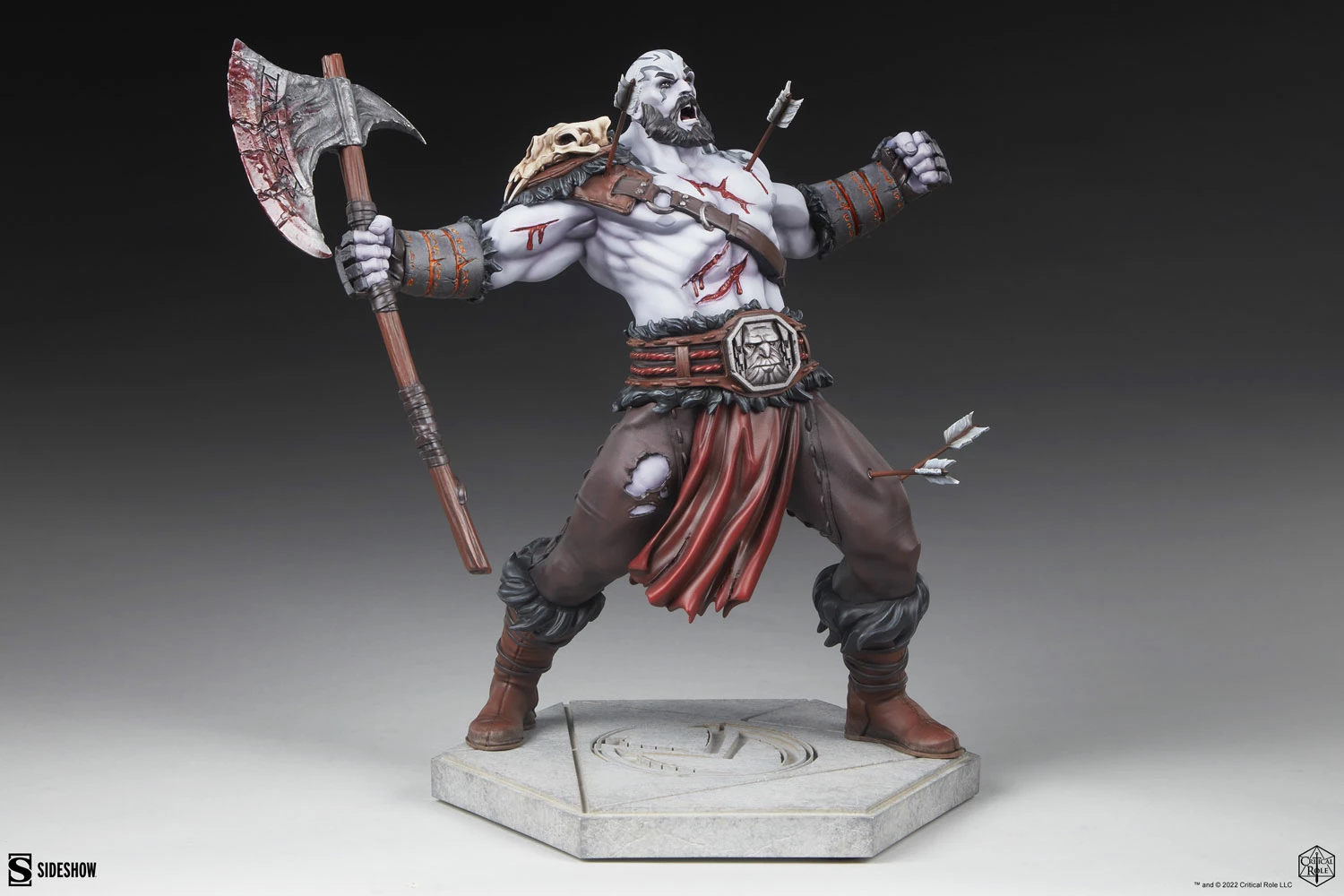 Sideshow Collectibles Critical Role Vox Machina Grog Statue - Image 5