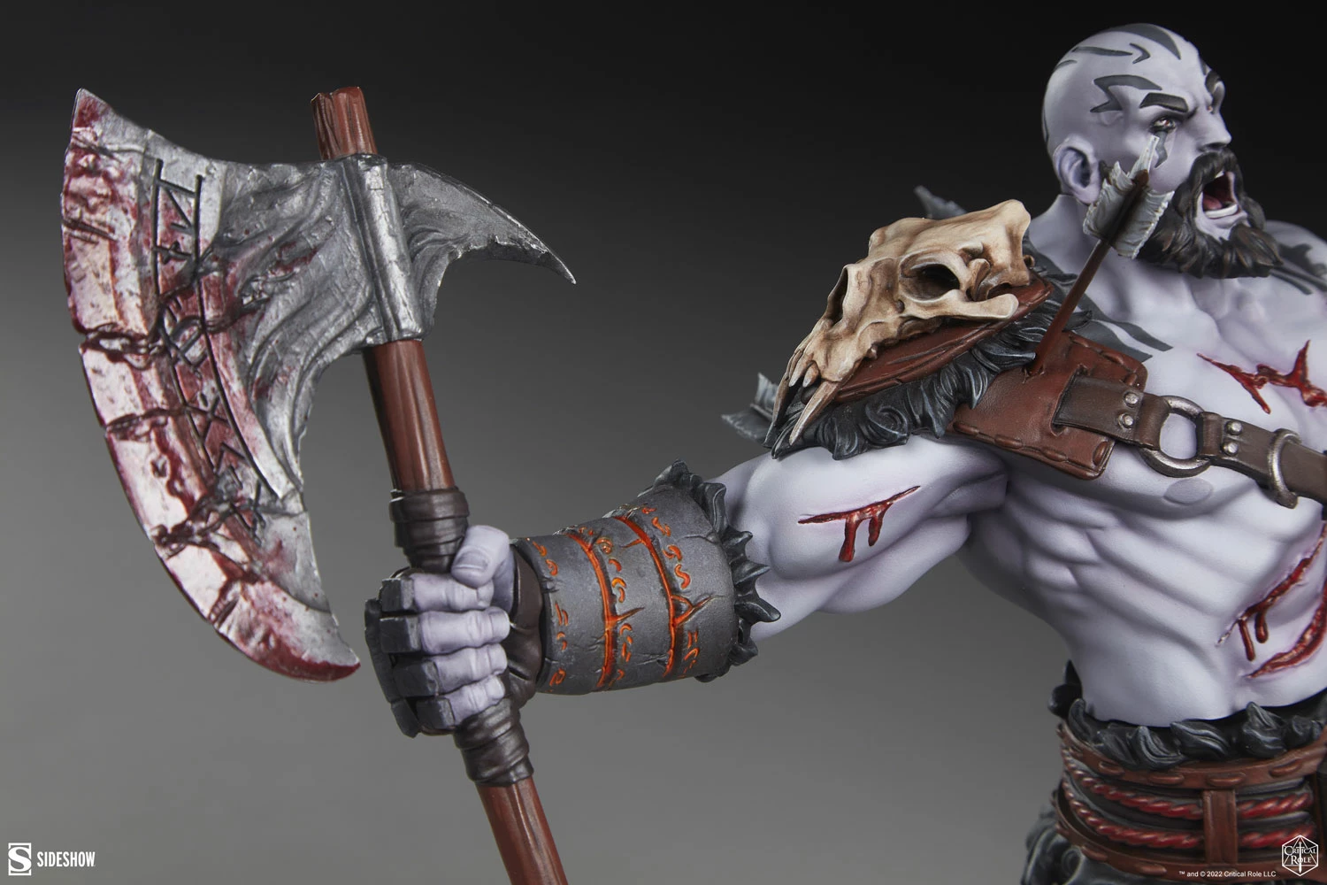 Sideshow Collectibles Critical Role Vox Machina Grog Statue - Image 14