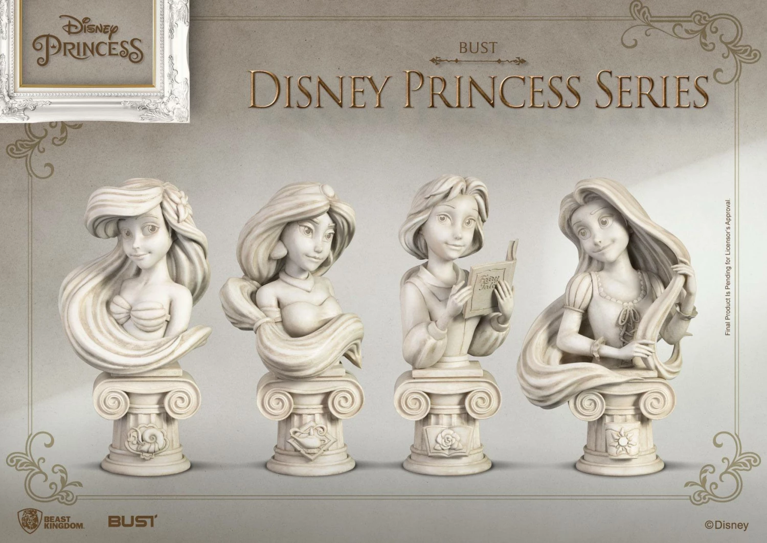 Beast Kingdom Disney Princess Series Belle Bust Statue - Image 4