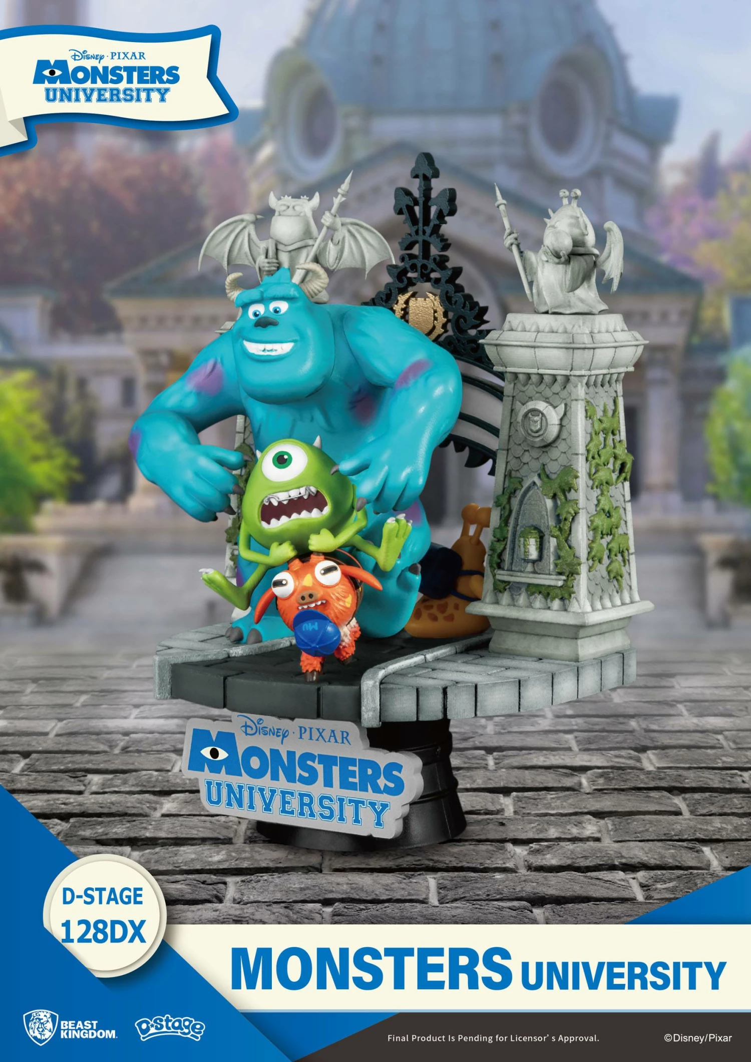 Beast Kingdom Disney Pixar Monsters University Diorama Stage D-Stage Figure Statue - Image 3