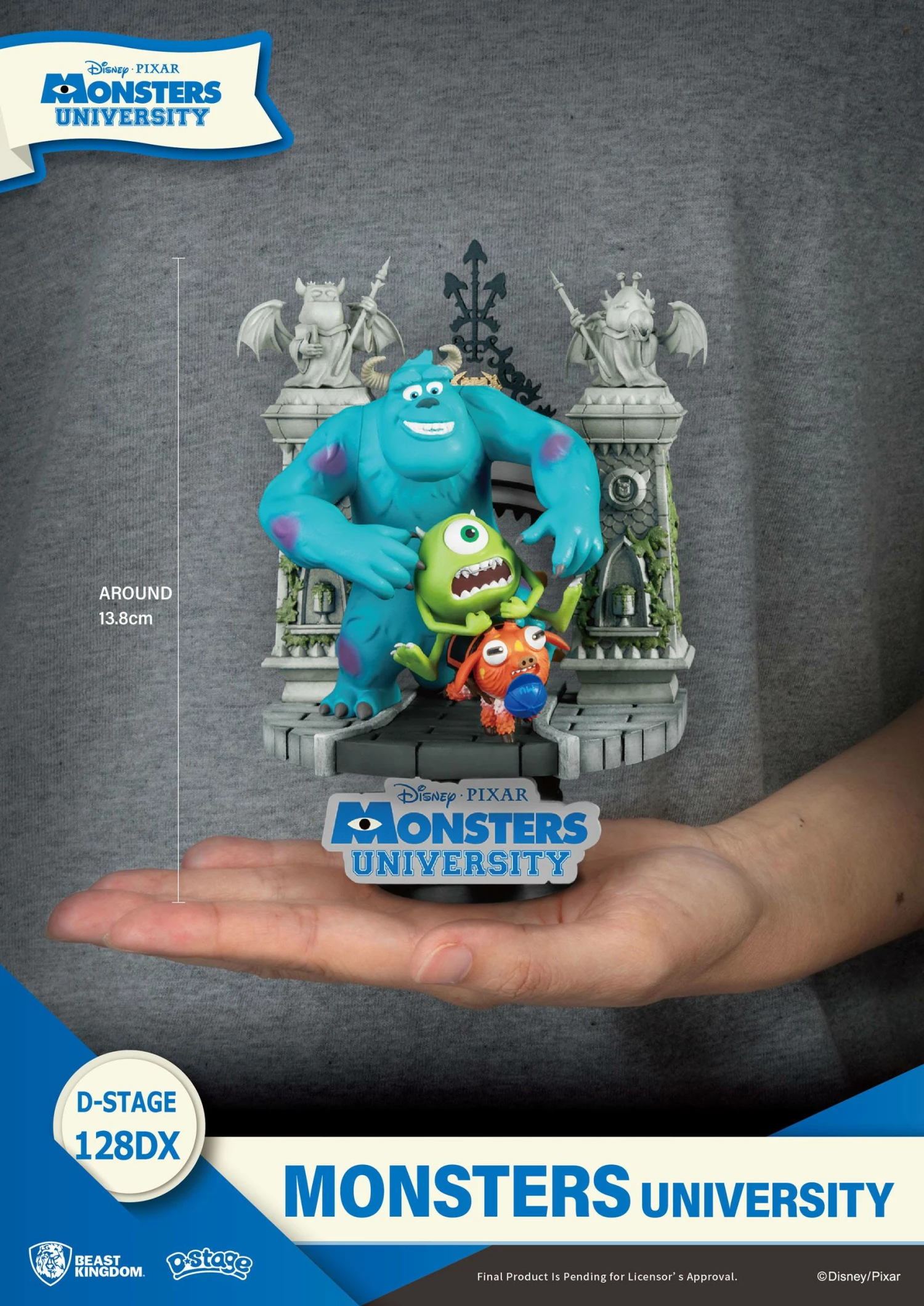 Beast Kingdom Disney Pixar Monsters University Diorama Stage D-Stage Figure Statue - Image 6