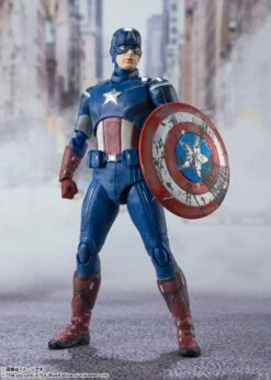 Avengers S.H. Figuarts Action Figure Captain America (Avengers Assemble Edition) 15 Cm