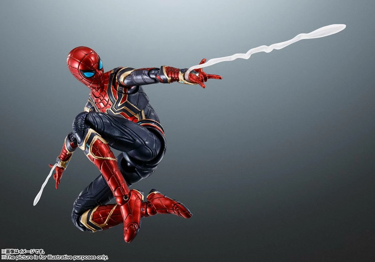 Spider-Man No Way Home S.H.Figuarts Iron-Spider Action Figure - Image 4