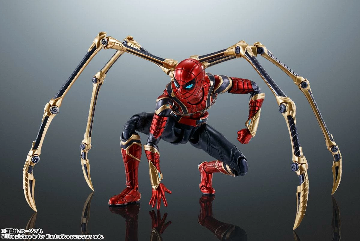 Spider-Man No Way Home S.H.Figuarts Iron-Spider Action Figure - Image 5