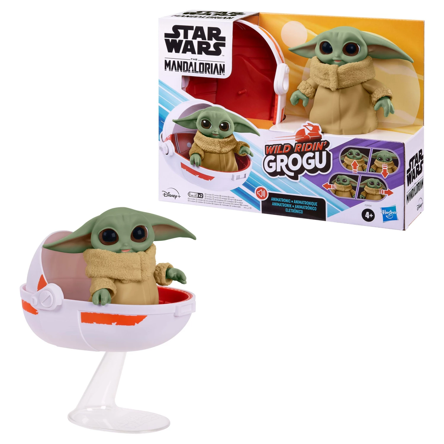 Star Wars Wild Ridin' Grogu Interactive Figure