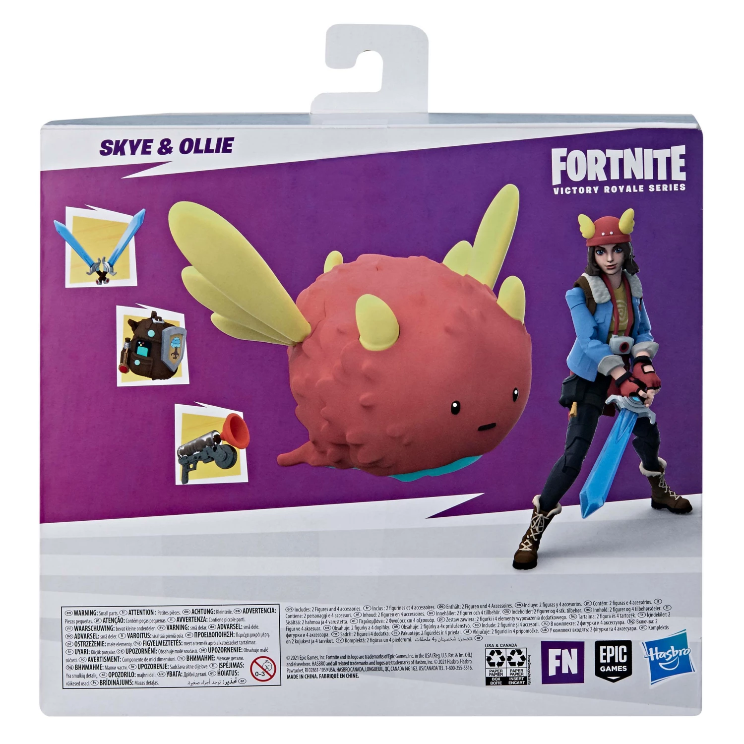 Hasbro Fortnite Victory Royale Series Skye And Ollie 6 Inch Action Figure - Image 4