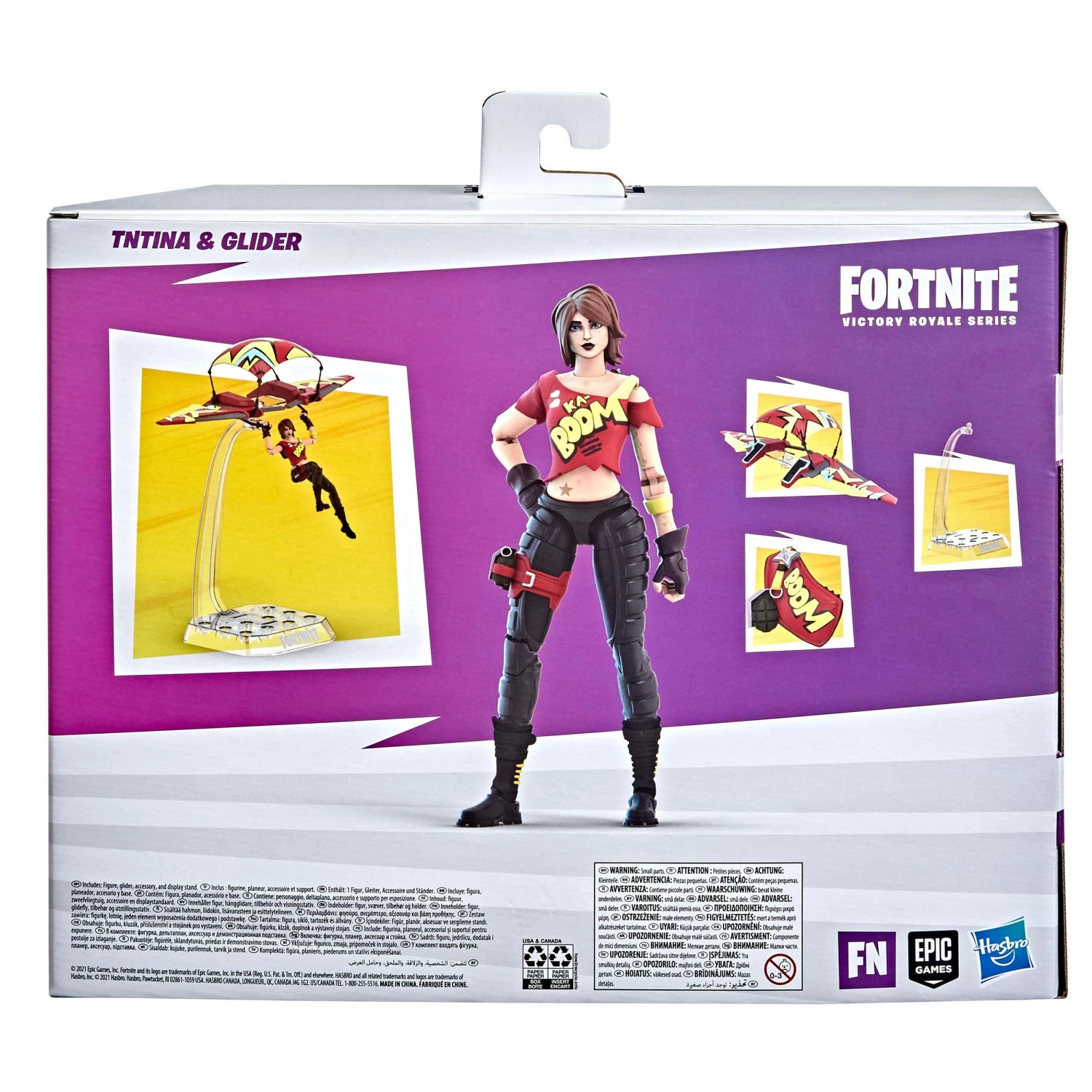Hasbro Fortnite Victory Royale Series TNTina With Glider Action Figure - Image 4