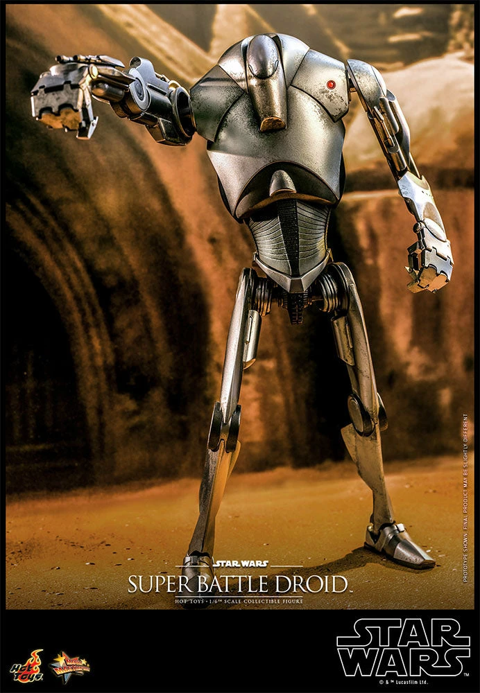 Hot Toys Star Wars Attack Of The Clones 20th Anniversary 1/6 Scale Super Battle Droid - Image 5