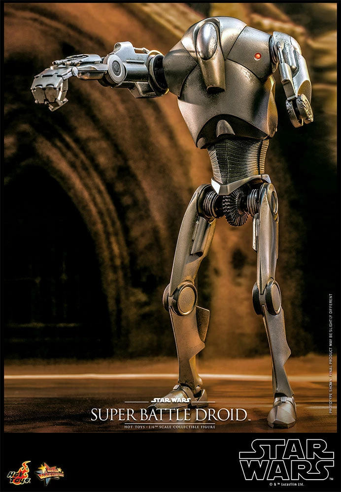 Hot Toys Star Wars Attack Of The Clones 20th Anniversary 1/6 Scale Super Battle Droid - Image 6