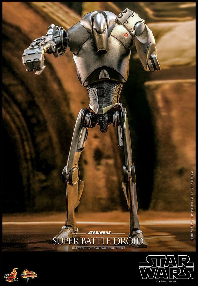 Hot Toys Star Wars Attack Of The Clones 20th Anniversary 1/6 Scale Super Battle Droid - Image 7