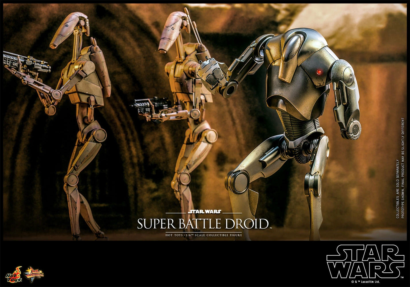 Hot Toys Star Wars Attack Of The Clones 20th Anniversary 1/6 Scale Super Battle Droid - Image 13