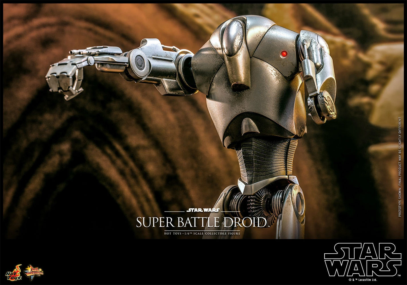 Hot Toys Star Wars Attack Of The Clones 20th Anniversary 1/6 Scale Super Battle Droid - Image 14