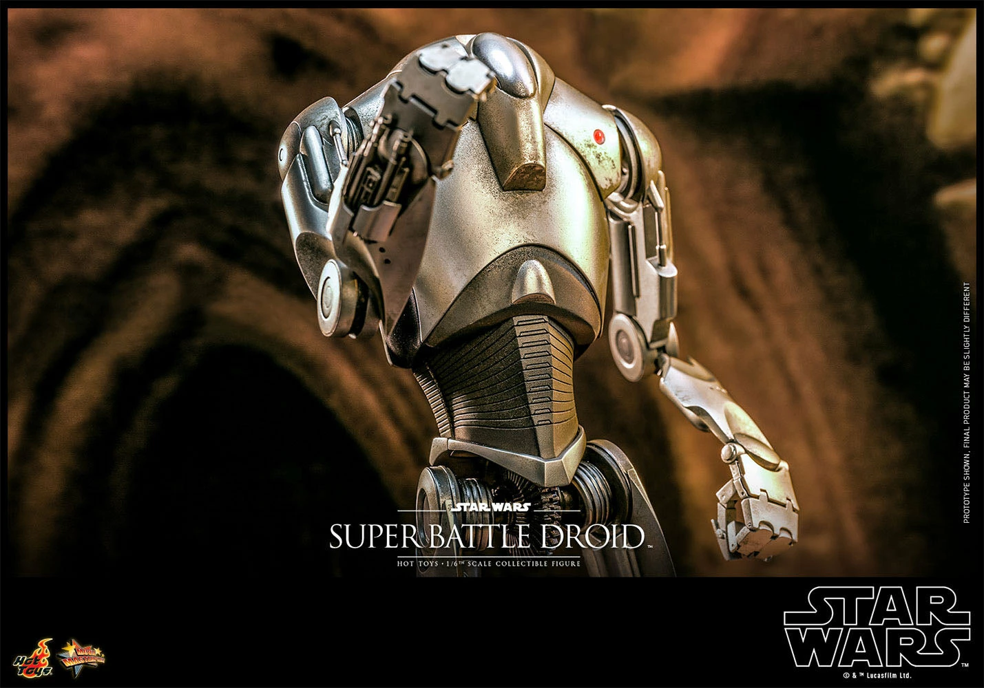 Hot Toys Star Wars Attack Of The Clones 20th Anniversary 1/6 Scale Super Battle Droid - Image 15