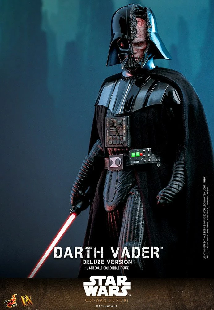 Hot Toys 1/6th Scale Star Wars: Obi-Wan Kenobi Darth Vader (Deluxe Version) - Image 6