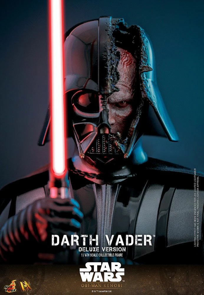 Hot Toys 1/6th Scale Star Wars: Obi-Wan Kenobi Darth Vader (Deluxe Version) - Image 7