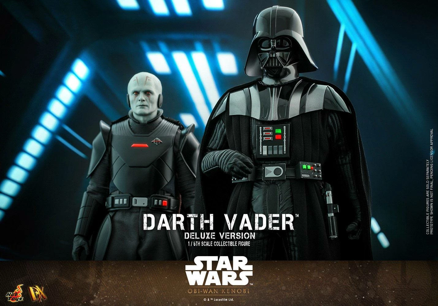 Hot Toys 1/6th Scale Star Wars: Obi-Wan Kenobi Darth Vader (Deluxe Version) - Image 9
