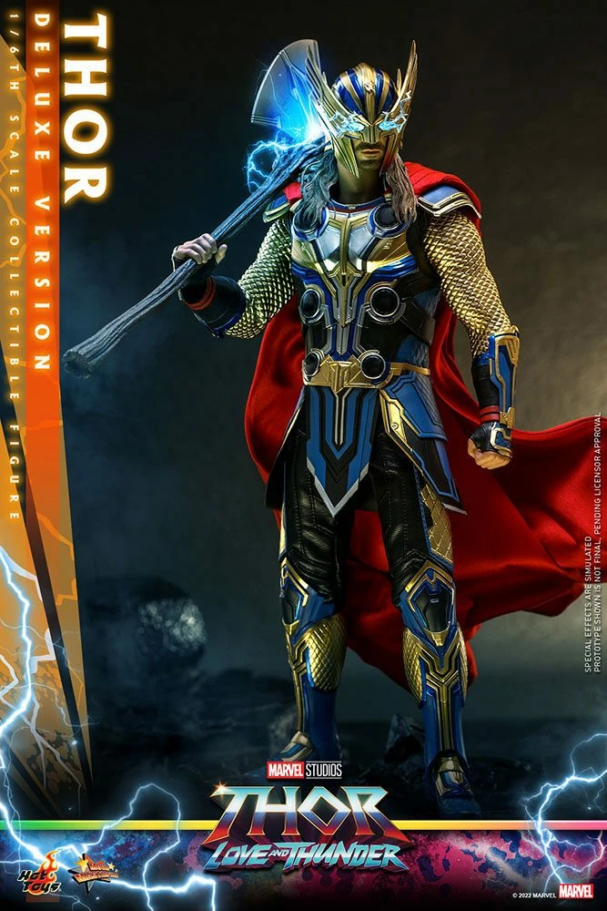 Hot Toys 1:6 Scale Marvel Thor: Love And Thunder - Thor (Deluxe Version) - Image 4