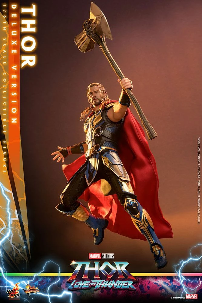 Hot Toys 1:6 Scale Marvel Thor: Love And Thunder - Thor (Deluxe Version) - Image 14