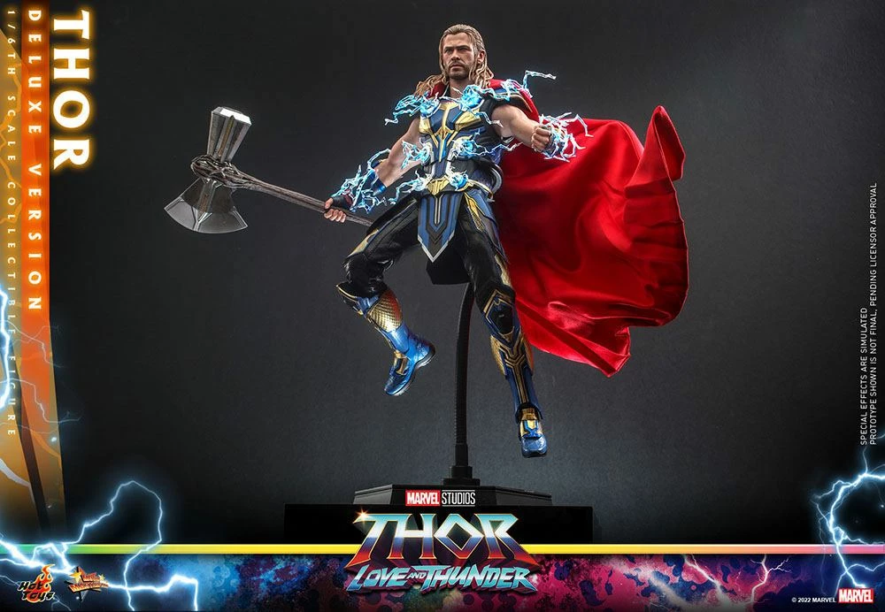 Hot Toys 1:6 Scale Marvel Thor: Love And Thunder - Thor (Deluxe Version) - Image 9