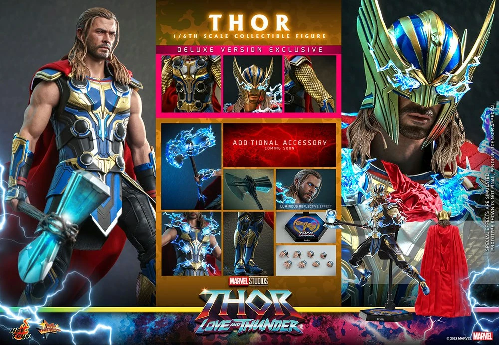 Hot Toys 1:6 Scale Marvel Thor: Love And Thunder - Thor (Deluxe Version) - Image 2