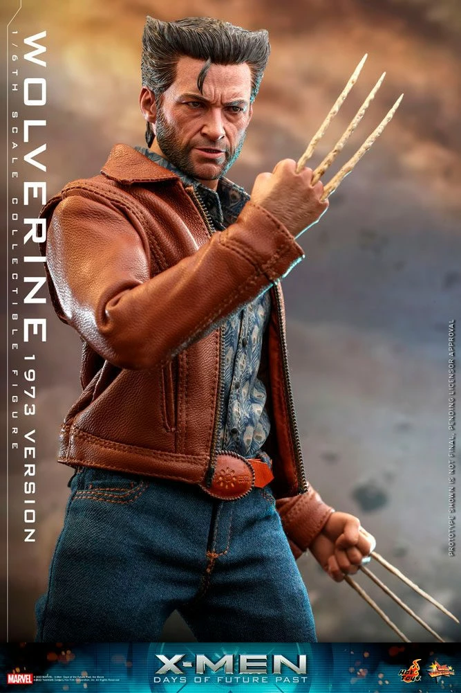 Hot Toys 1:6 Marvel X-Men Days Of Future Past Wolverine (1973 Version)
