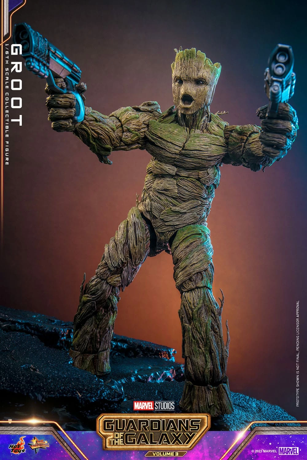 Hot Toys Guardians Of The Galaxy Vol. 3 Groot 1/6th Scale Figure - Image 5