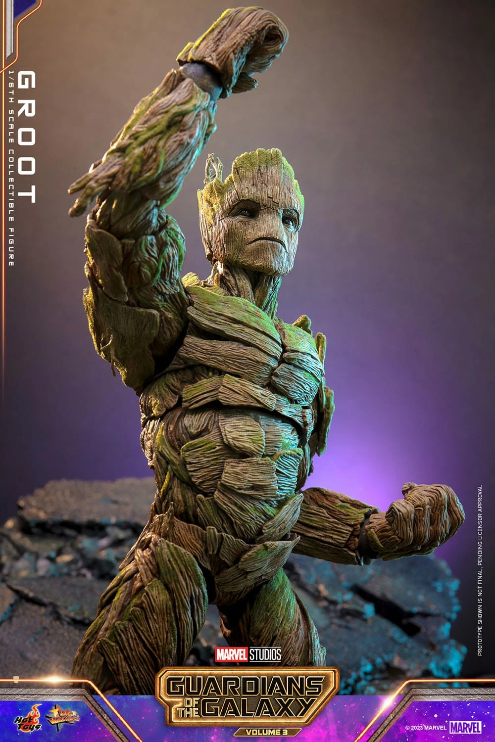 Hot Toys Guardians Of The Galaxy Vol. 3 Groot 1/6th Scale Figure - Image 8