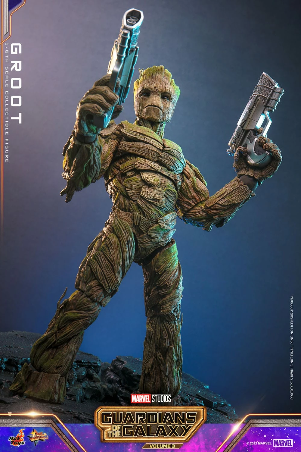 Hot Toys Guardians Of The Galaxy Vol. 3 Groot 1/6th Scale Figure - Image 11