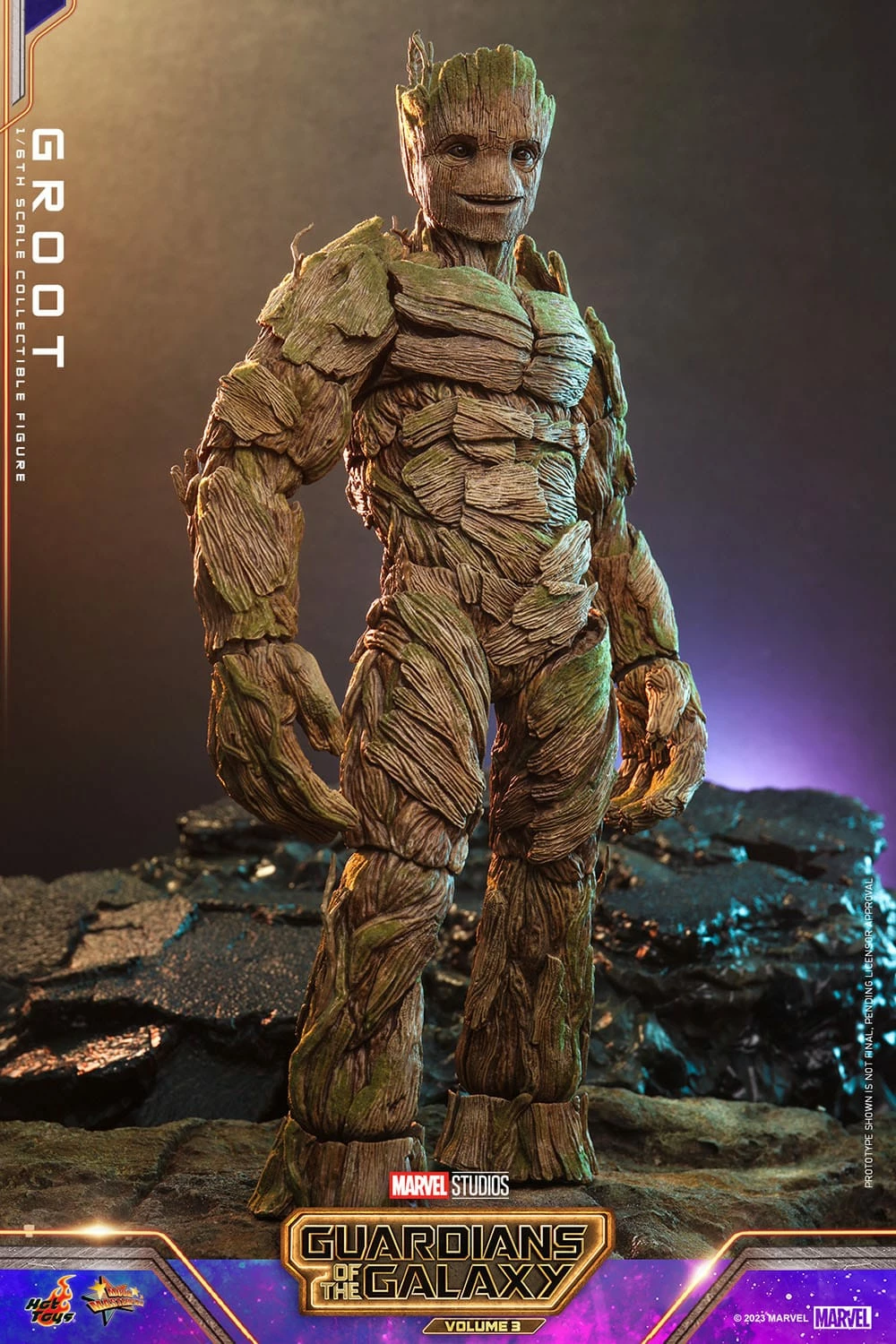 Hot Toys Guardians Of The Galaxy Vol. 3 Groot 1/6th Scale Figure - Image 12