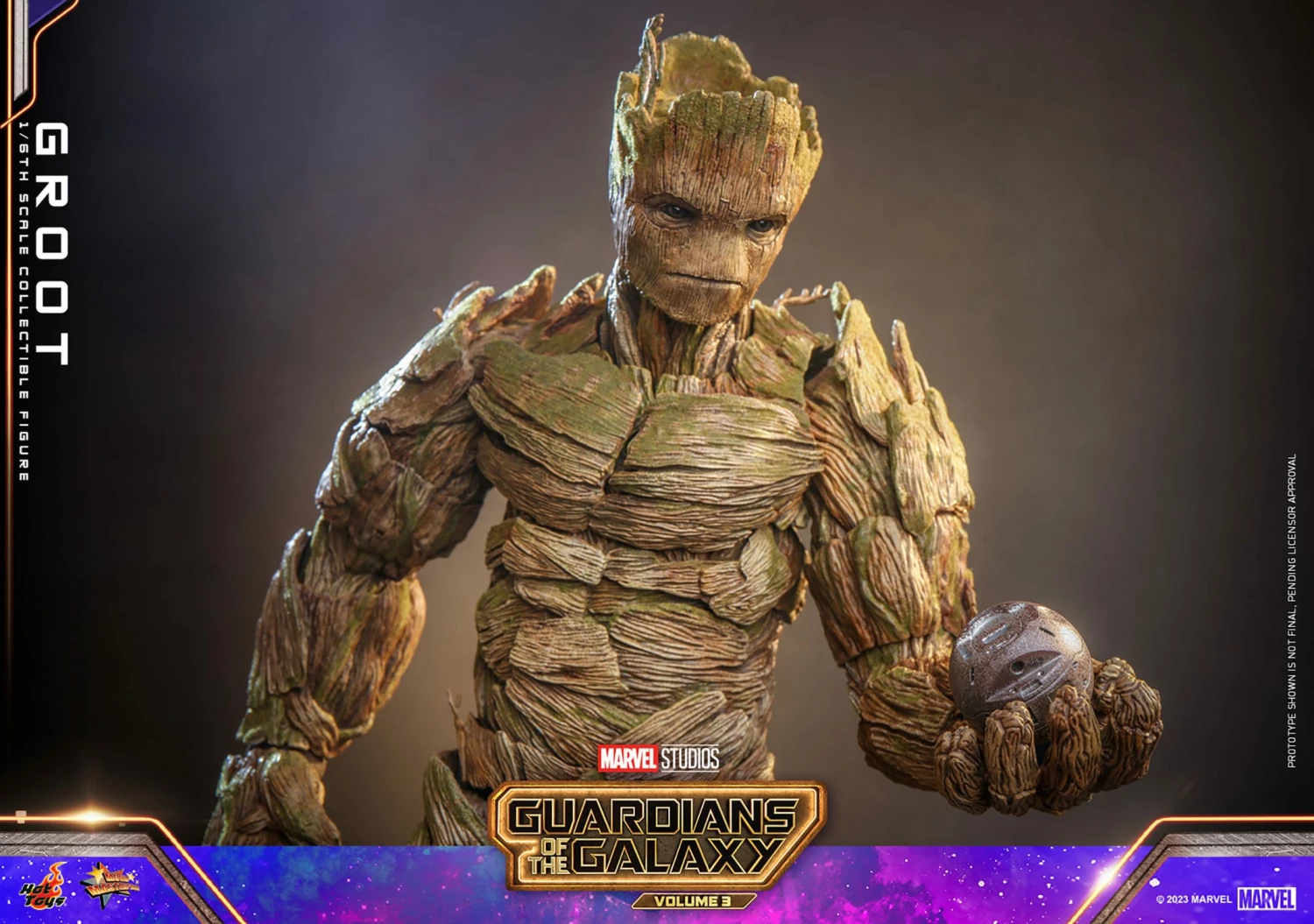 Hot Toys Guardians Of The Galaxy Vol. 3 Groot 1/6th Scale Figure - Image 15
