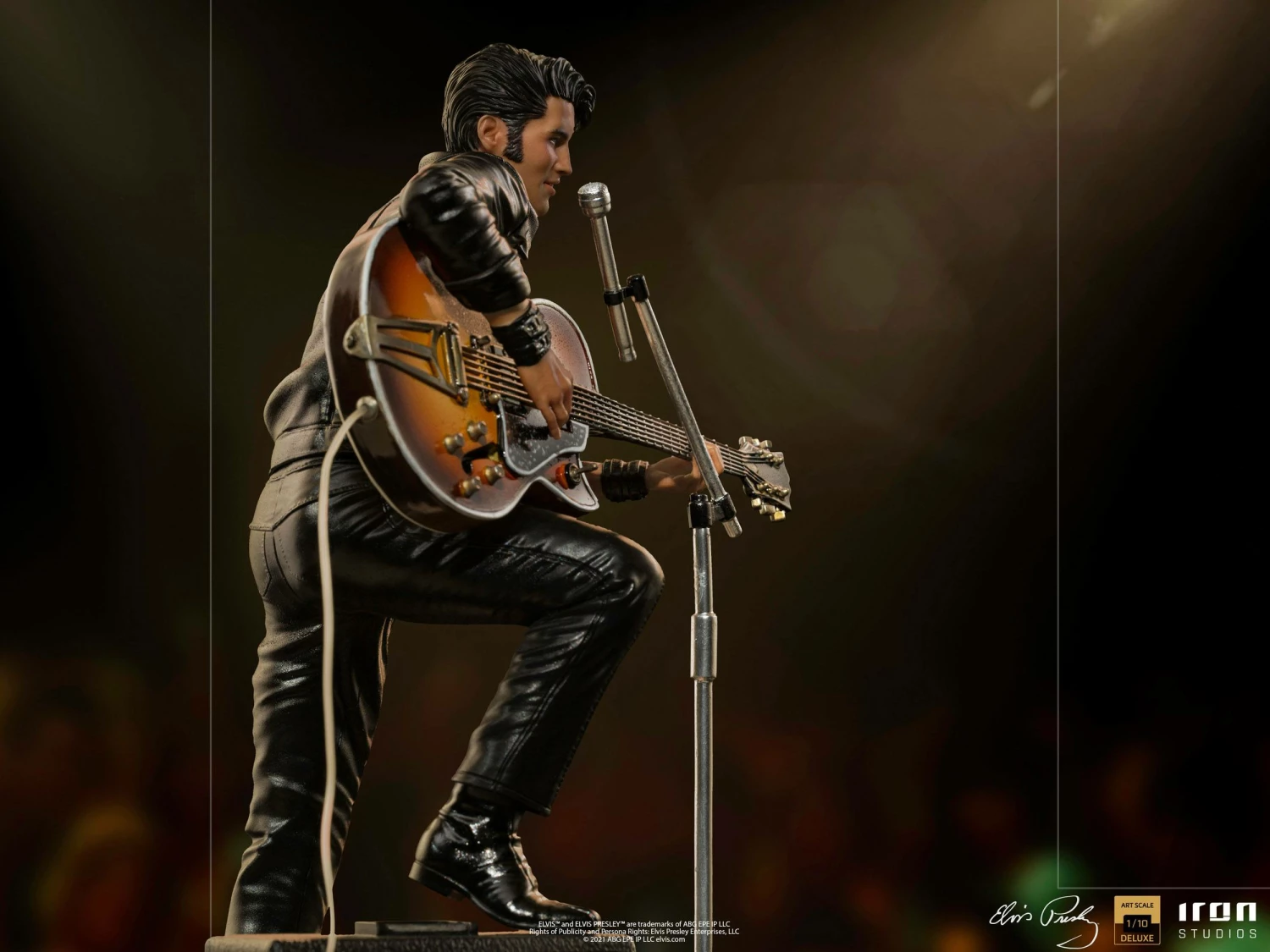 Iron Studios Deluxe Art 1/10 Scale Statue Elvis Presley Comeback Special - Image 14