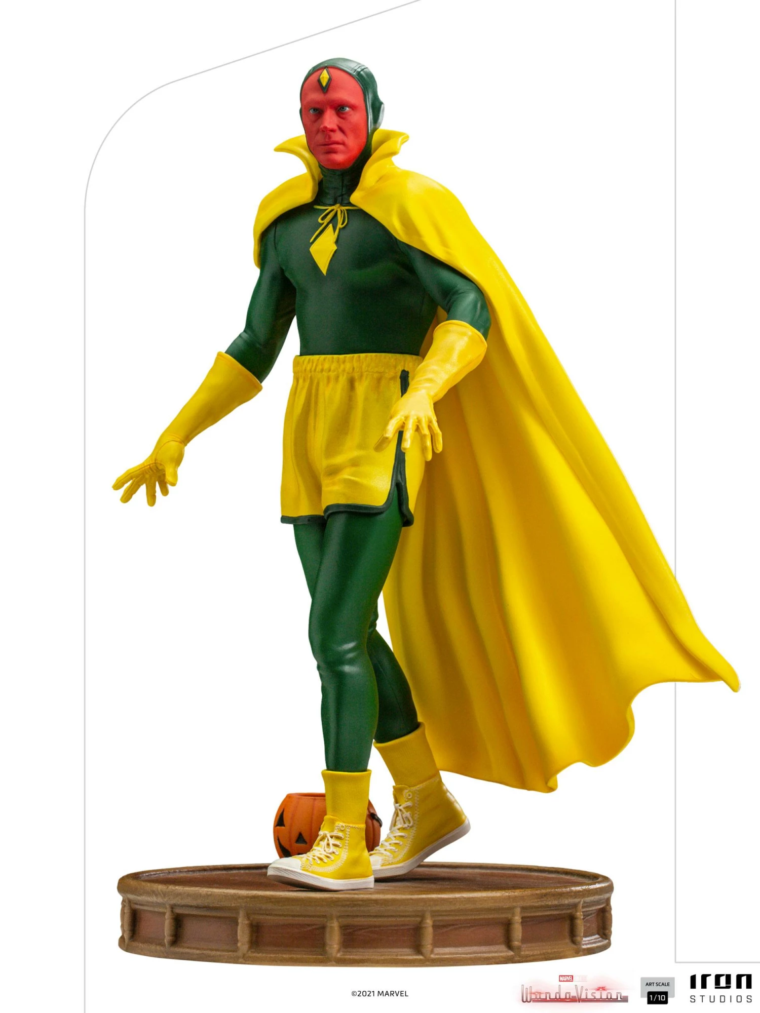 Iron Studios 1/10 Art Scale Statue WandaVision - Vision Halloween Version - Image 2