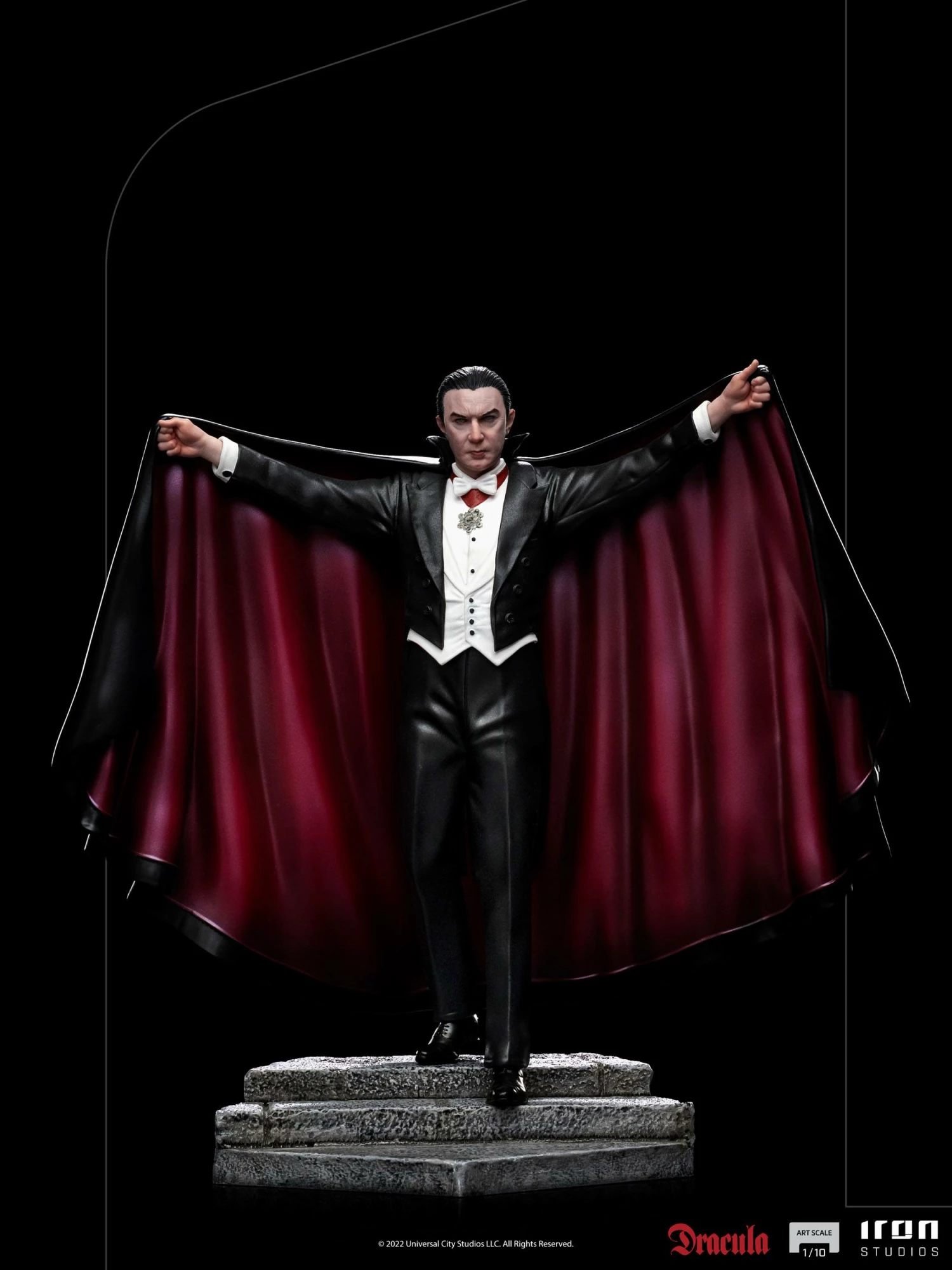 Iron Studios Universal Monsters Dracula (Bela Lugosi) 1/10 Art Scale Limited Edition Statue - Image 4