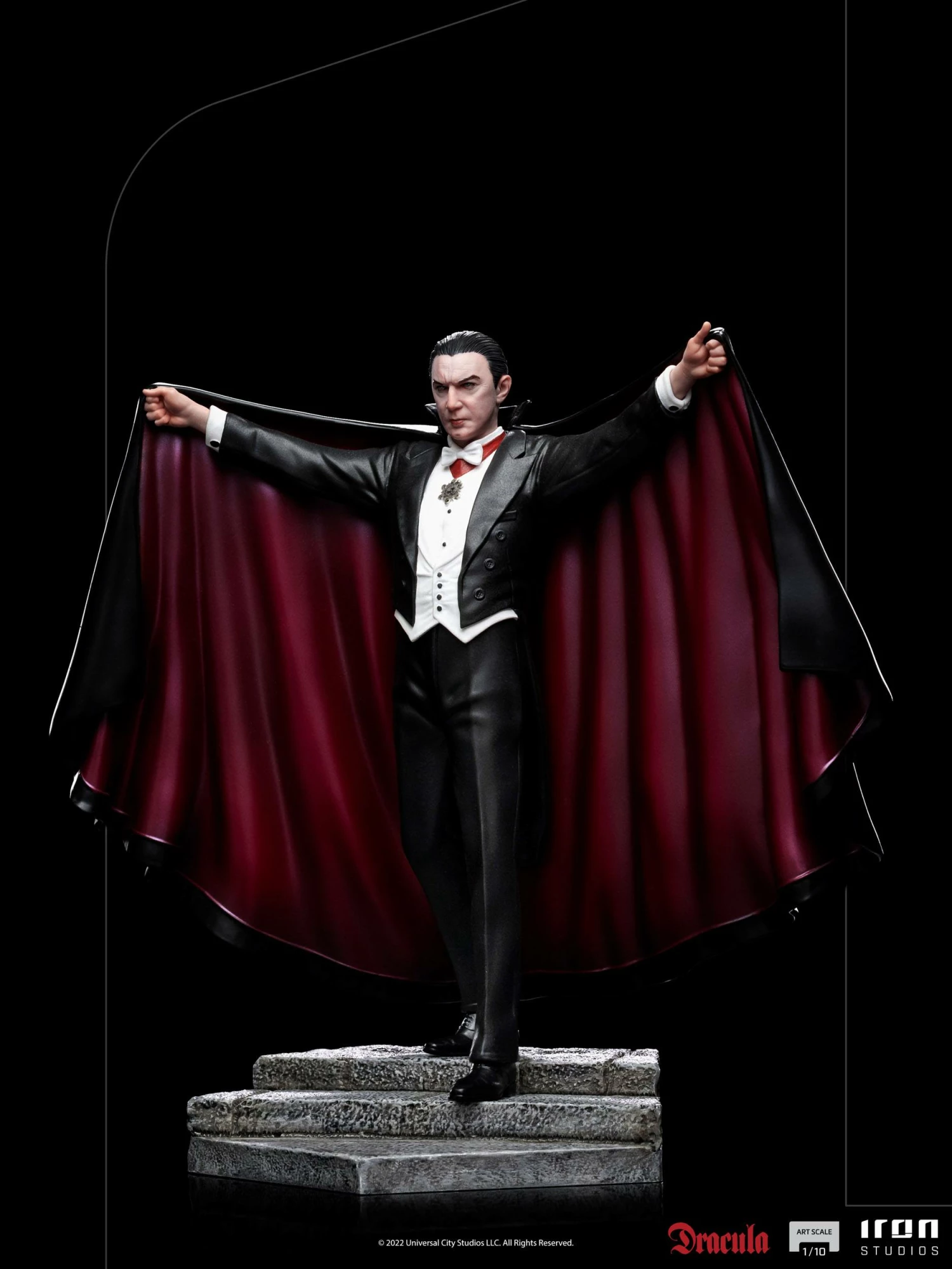 Iron Studios Universal Monsters Dracula (Bela Lugosi) 1/10 Art Scale Limited Edition Statue - Image 5
