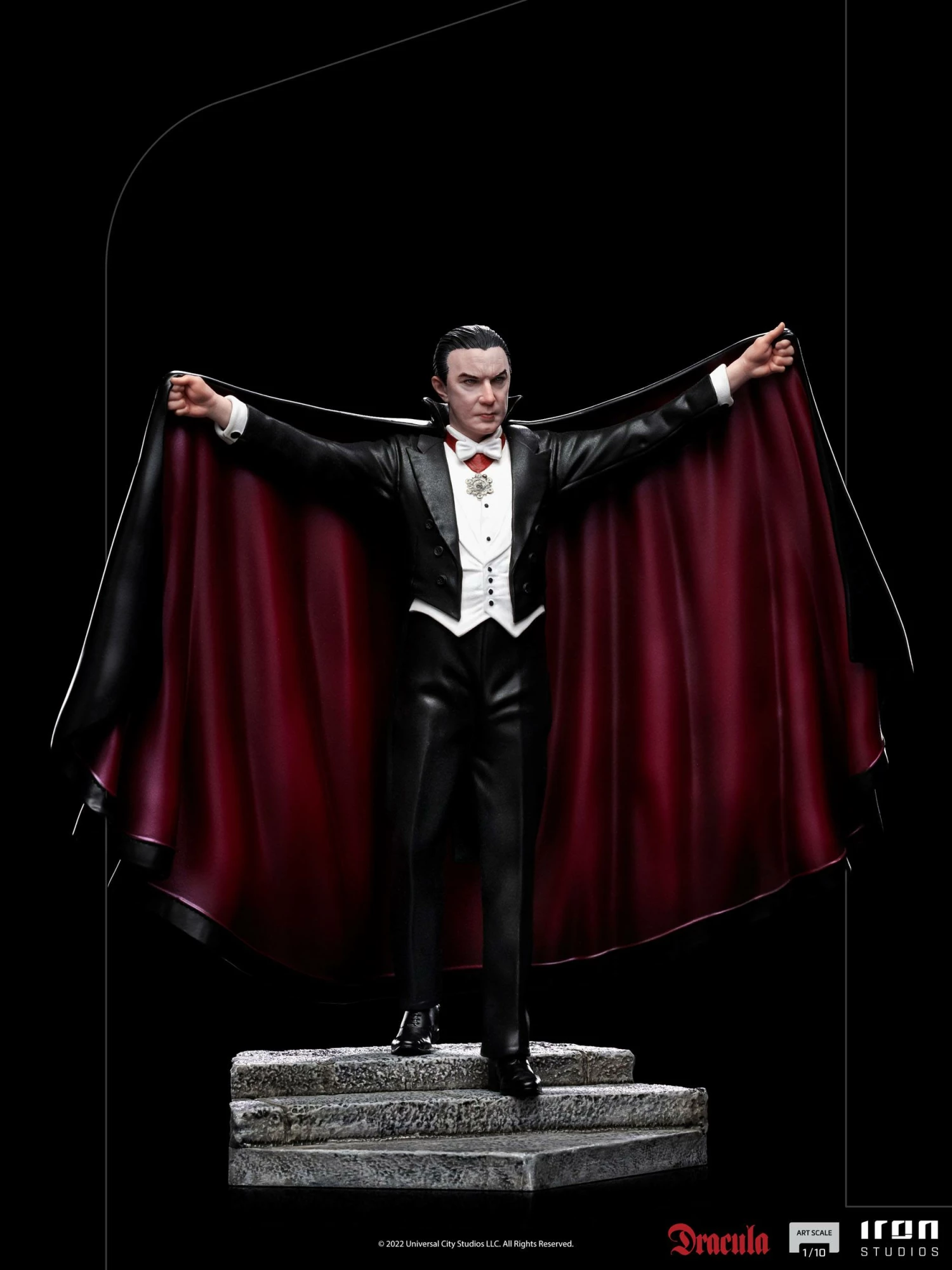 Iron Studios Universal Monsters Dracula (Bela Lugosi) 1/10 Art Scale Limited Edition Statue - Image 7