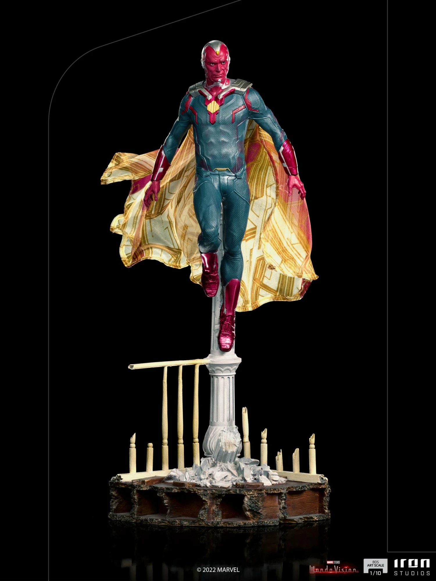 Iron Studios 1/10 Art Scale Statue WandaVision - Vision - Image 4