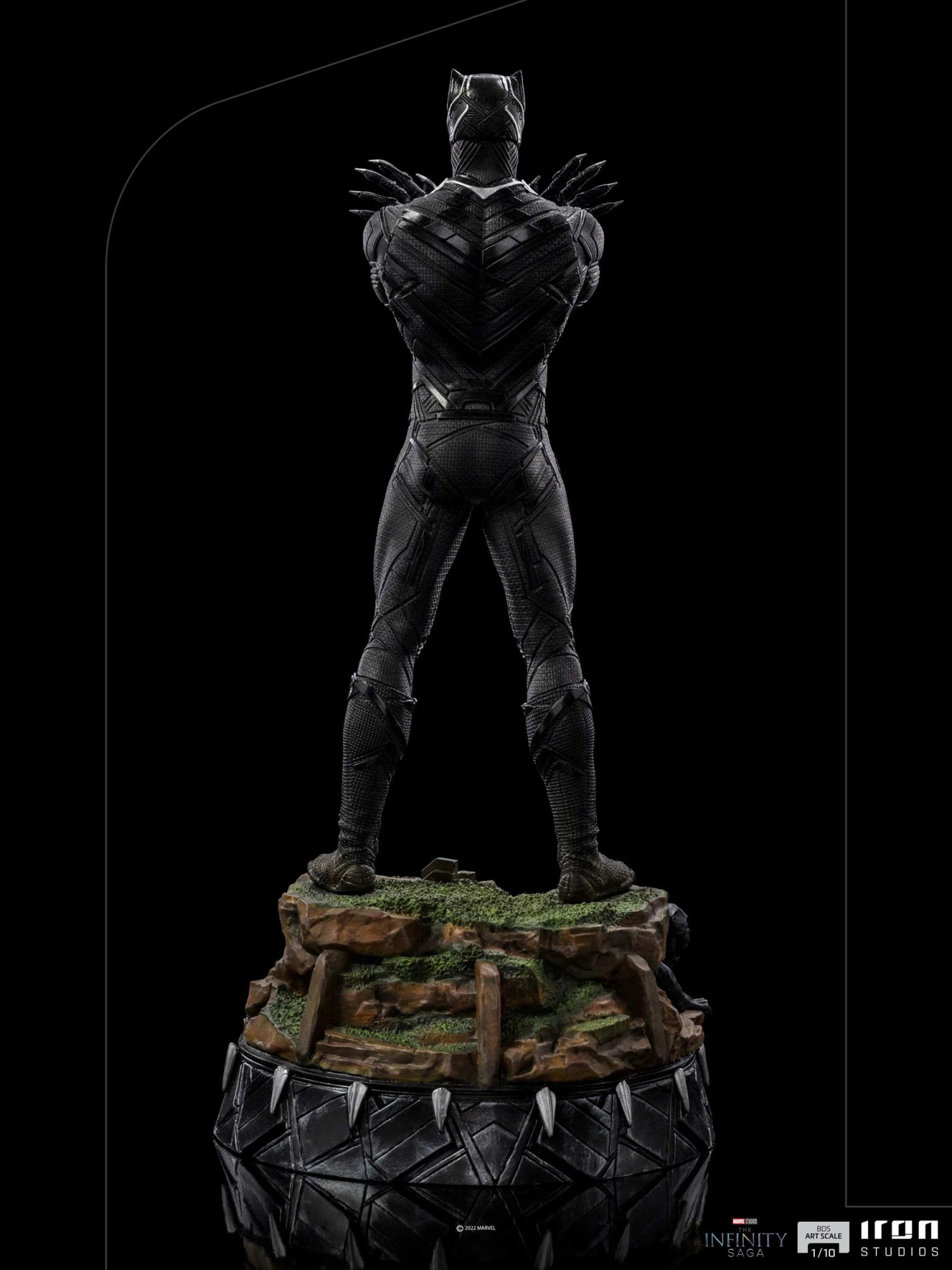 Iron Studios Infinity Saga Black Panther 1/10 Deluxe Art Scale Limited Edition Statue - Image 6