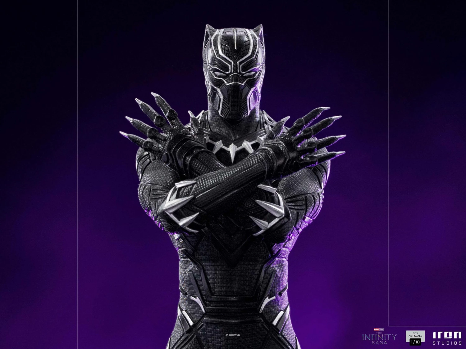 Iron Studios Infinity Saga Black Panther 1/10 Deluxe Art Scale Limited Edition Statue - Image 8