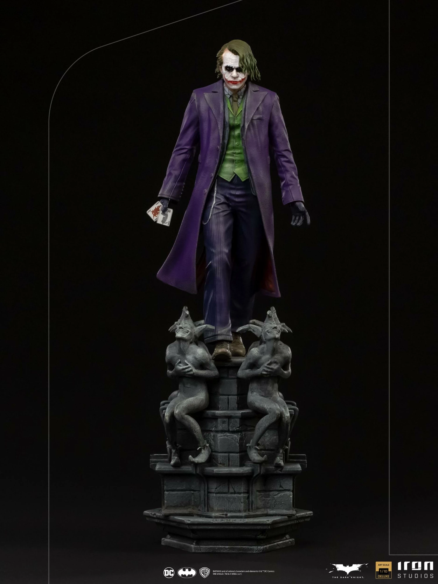 Iron Studios The Dark Knight Deluxe 1/10 Scale Statue The Joker *Exclusive - Image 4