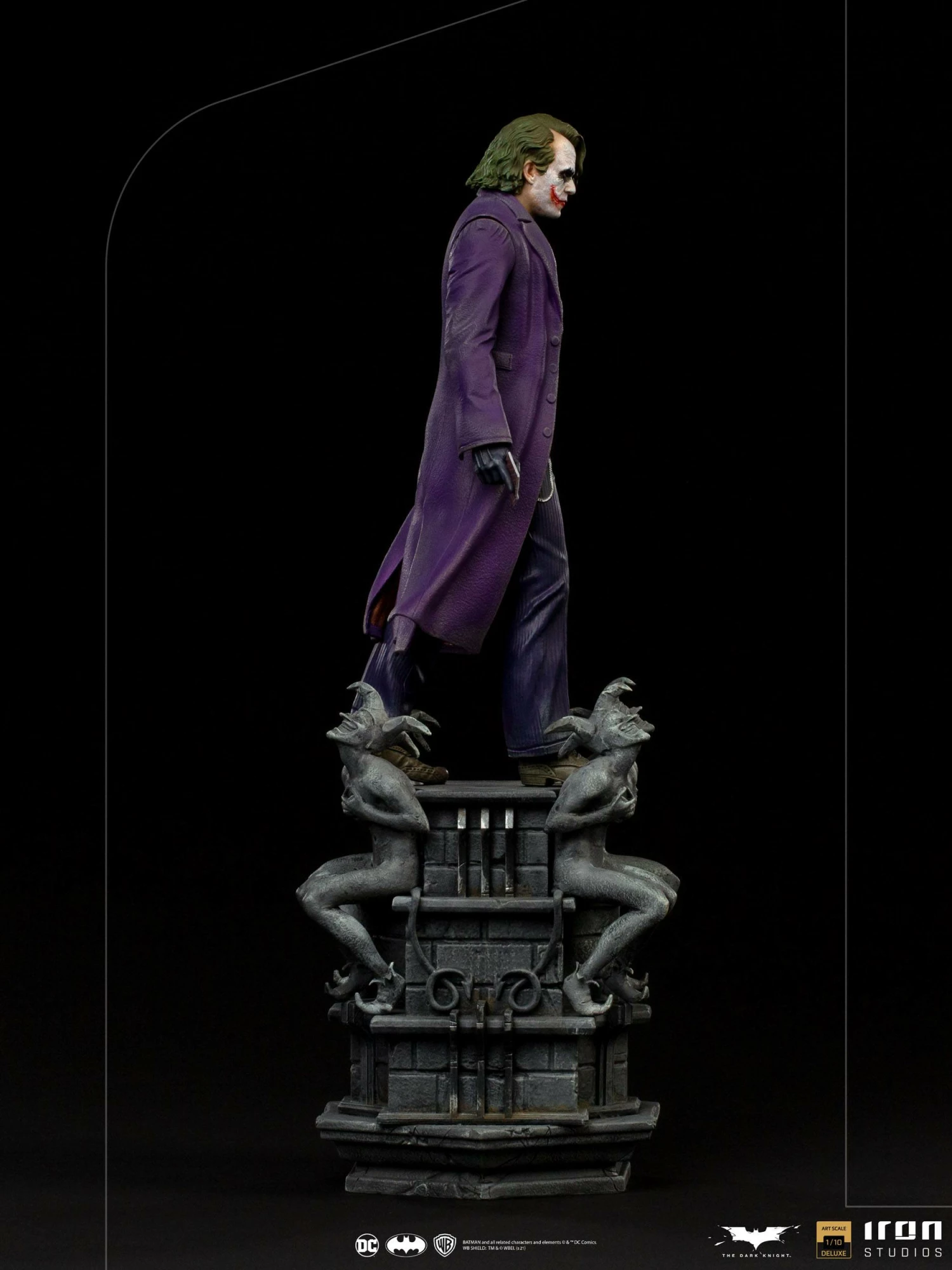 Iron Studios The Dark Knight Deluxe 1/10 Scale Statue The Joker *Exclusive - Image 5