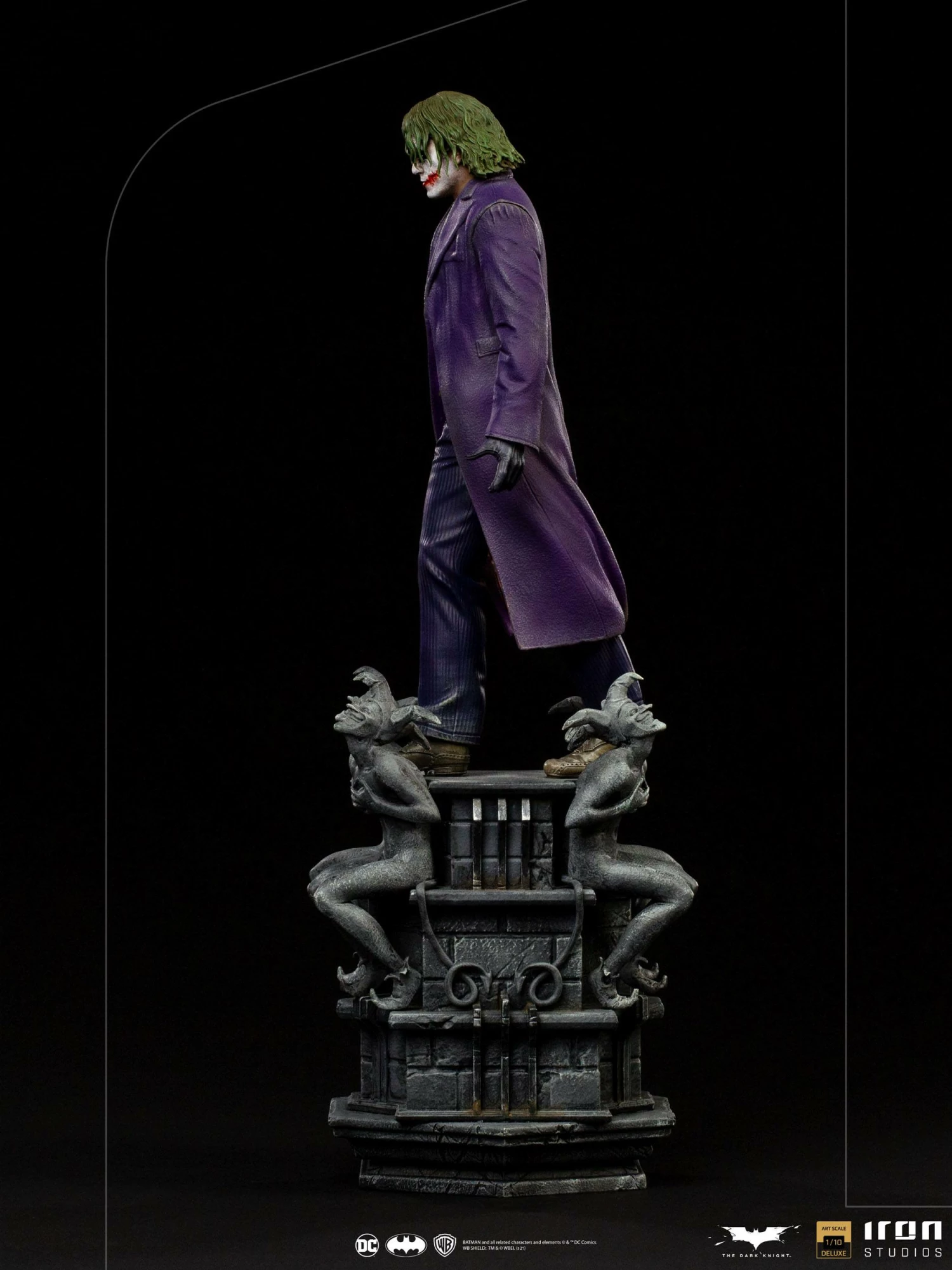 Iron Studios The Dark Knight Deluxe 1/10 Scale Statue The Joker *Exclusive - Image 7