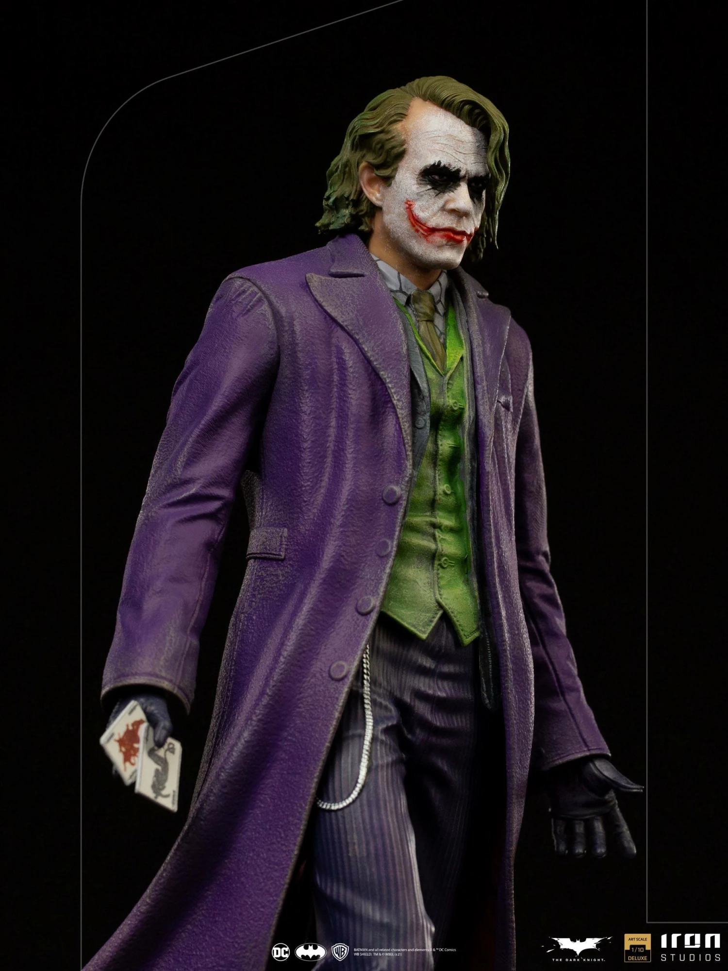 Iron Studios The Dark Knight Deluxe 1/10 Scale Statue The Joker *Exclusive - Image 8