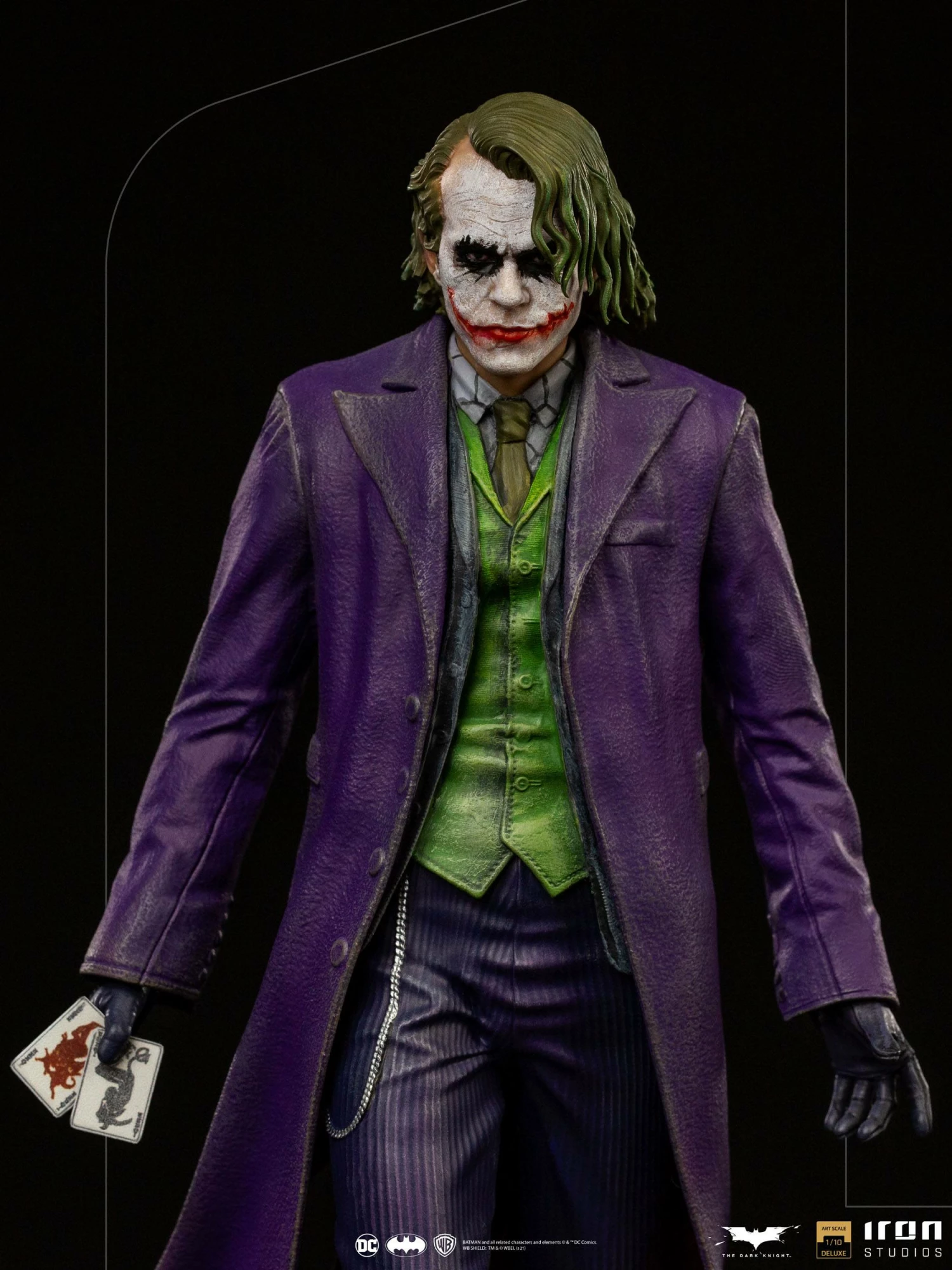Iron Studios The Dark Knight Deluxe 1/10 Scale Statue The Joker *Exclusive - Image 9