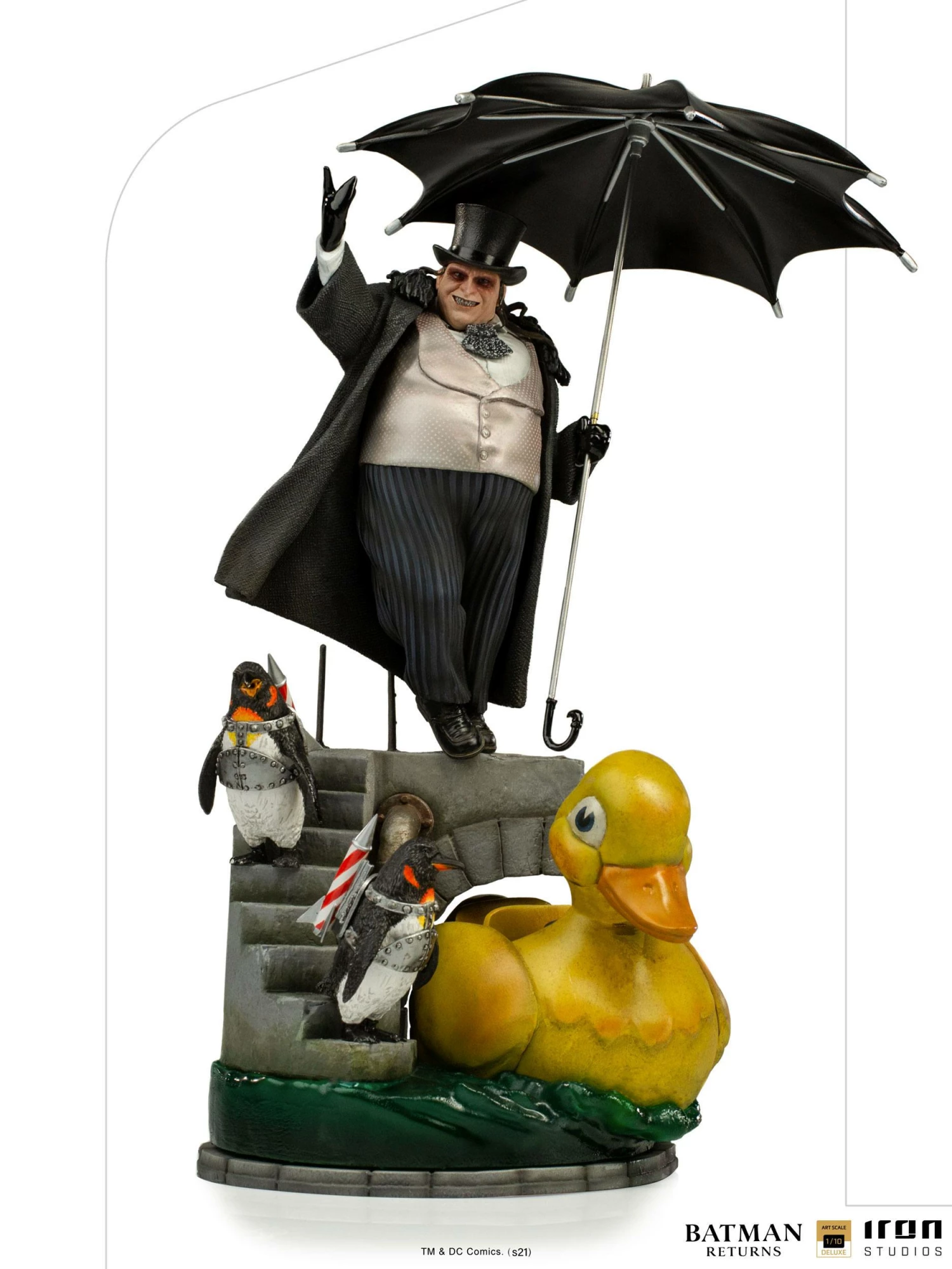 Iron Studios DC Comics Batman Returns 1:10 Scale Deluxe Penguin Figure